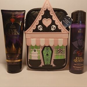 (New) Bath & Body Works Crossbody Bag & Evil Queen Fragrance Set